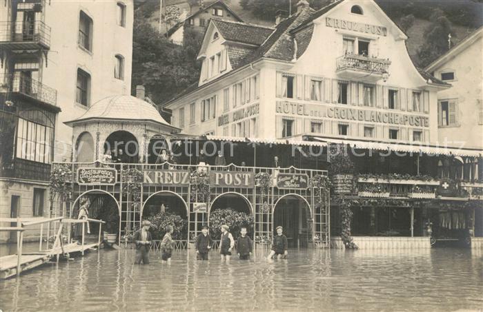 Flueelen UR Hochasser Hotel Croix Blanche Poste
