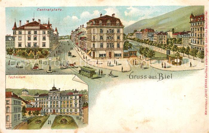 Biel Bienne Centralplatz Technikum