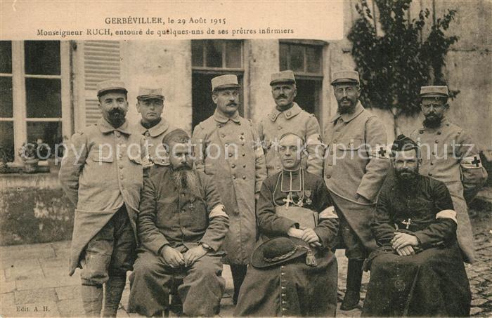 Gerbeviller la Martyre Monseigneur Ruch