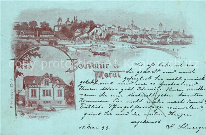 Morat Murten Panorama Kindergarten