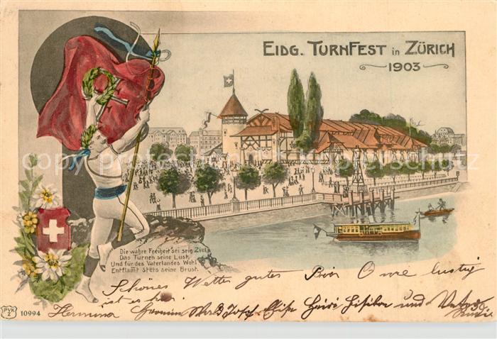 Zuerich ZH Eidgenoessisches Turnfest