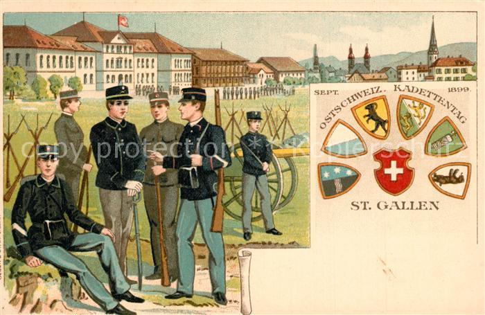 St Gallen SG Ostschweizerischer Kadettentag