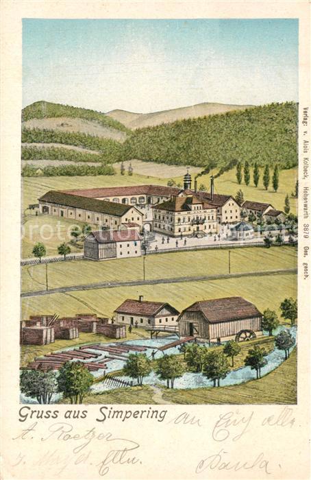 Simpering Schloss Panorama