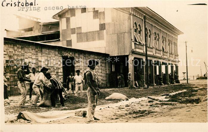 Cristobal Panama Kakao Bohnen Verarbeitung