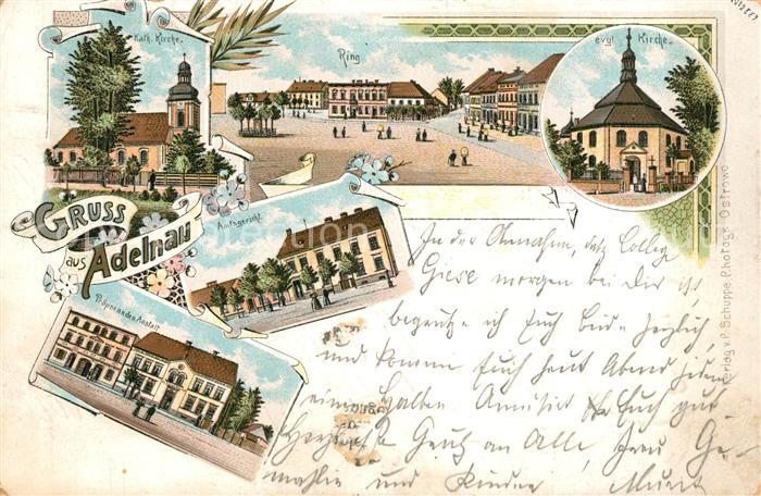 Adelnau Odolanow Katholische Kirche Evangelische Kirche Ring