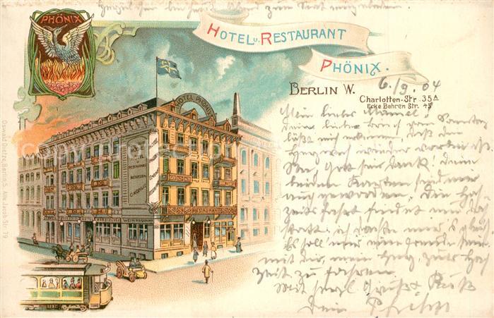 Berlin Hotel Restaurant Phoenix