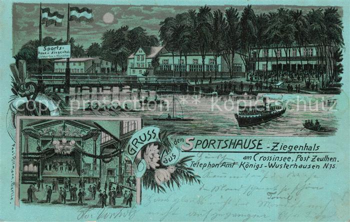 Ziegenhals Berlin Sportshaus Crossinsee