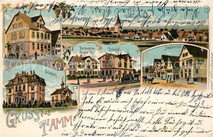 Tamm Restauration August Rau Bahnhof Hauptstrasse Bauschlosserei