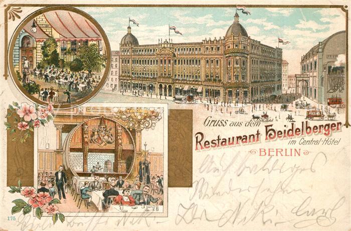 Berlin Restaurant Heidelberger Central Hotel