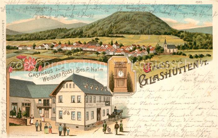 Glashuetten Taunus Gasthaus zum Weissen Ross