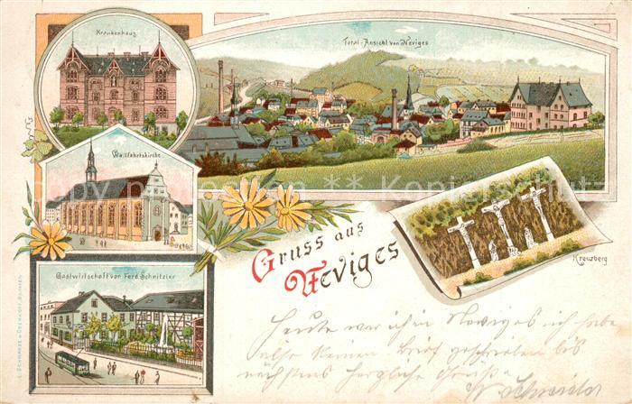 Velbert Wallfahrtskirche Krankenhaus Gastwirtschaften Kreuzberg