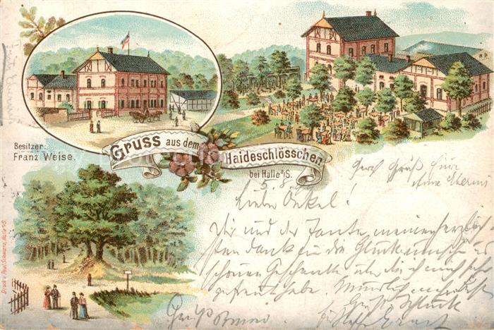 Halle Saale Haideschloesschen Restaurant