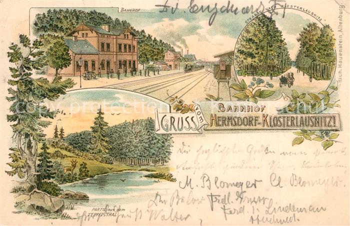 Klosterlausnitz Bad Teufelsthal Bahnhof