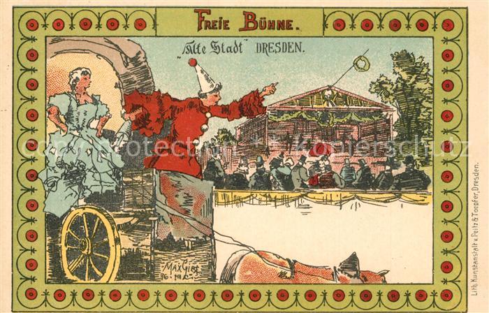 Dresden Alte Stadt Freie Buehne