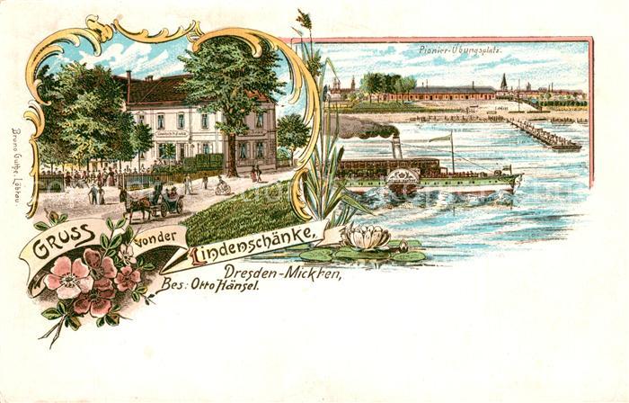 Dresden Lindenschaenke Pionier uebungsplatz