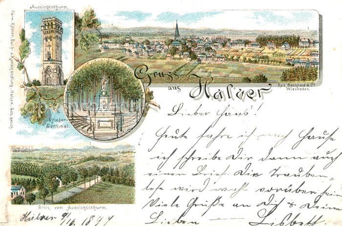 Halver Aussichtsturm Kriegerdenkmal Panorama