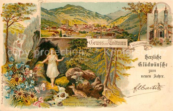 Todtnau Neujahr Glueckwuensche Feldbergs liebliche Tochter