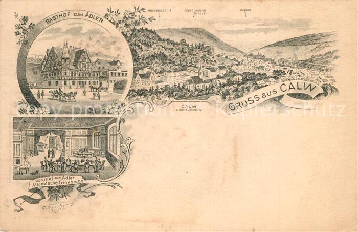 Calw Gasthof zum Adler Panorama