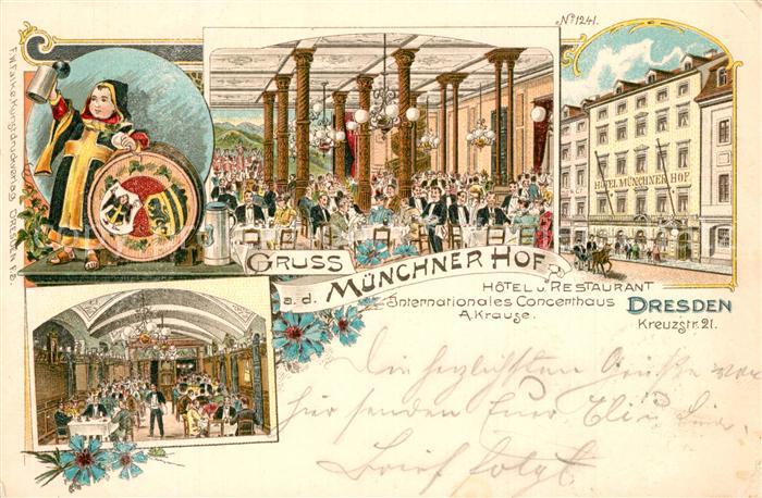 Dresden Hotel Restaurant Muenchner Hof