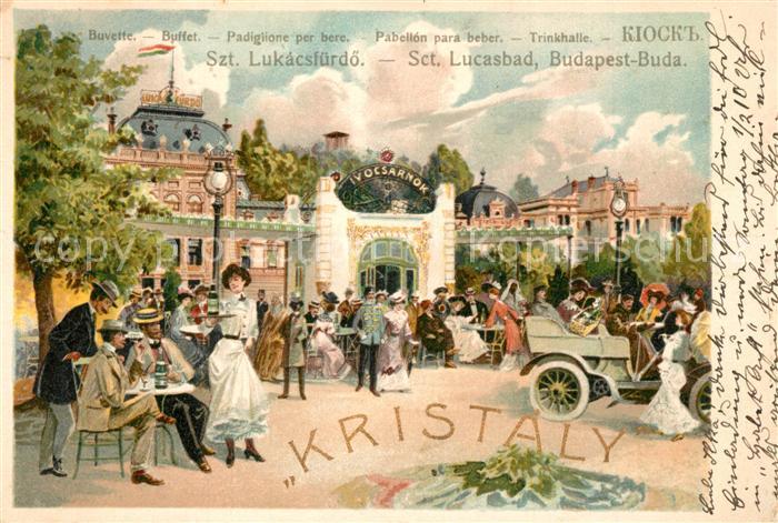 Budapest Sankt Lucasbad Kristaly