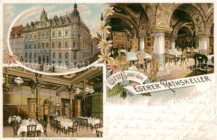Eger Cheb Tschechien Egerer Rathskeller