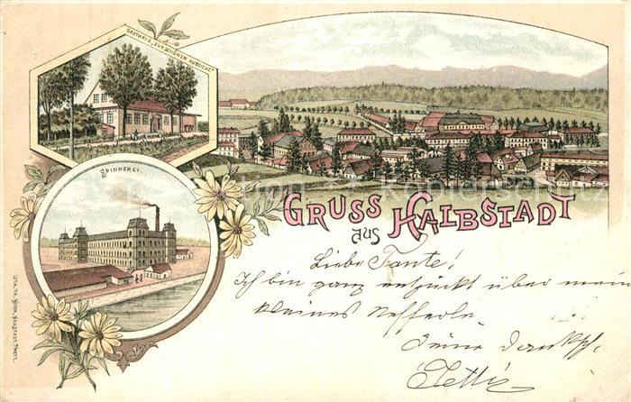 Halbstadt Boehmen Spinnerei Panorama