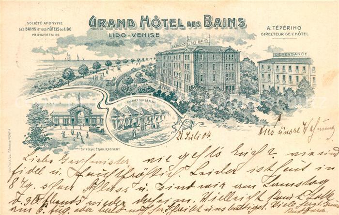 Venedig Venezia Grand Hotel les Bains