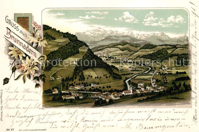 Brunnadern SG Panorama Edelweiss