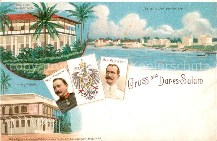 Dar Es Salaam Daressalam Postgebaeude Wohnhaus des Gouverneurs