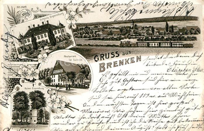 Brenken Restaurant Schloss Ruine