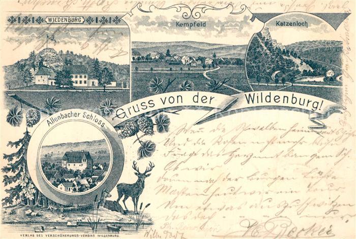 Kempfeld Wildenburg Katzenloch Allenbacher Schloss