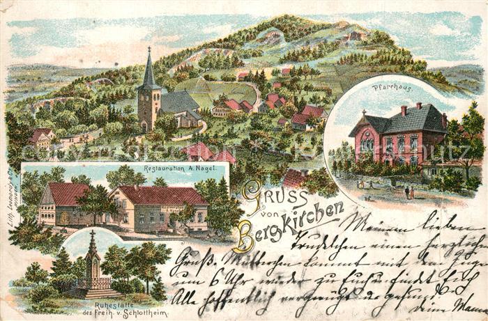 Bergkirchen Dachau Restauration Nagel Ruhestaette Freiherr von Schlottheim Pfarr