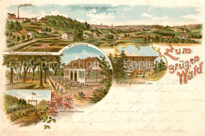 Rellinghausen Restauration zum gruenen Weg