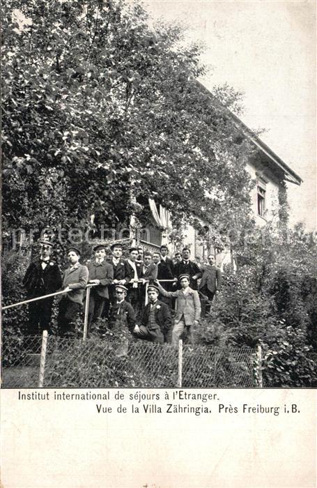 Zaehringen Freiburg Breisgau Institut international de Sejours a l'étranger Vill
