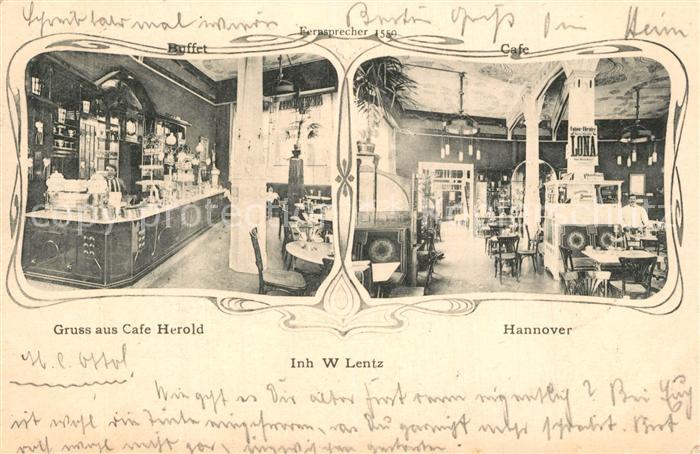 Hannover Cafe Herold Buffet