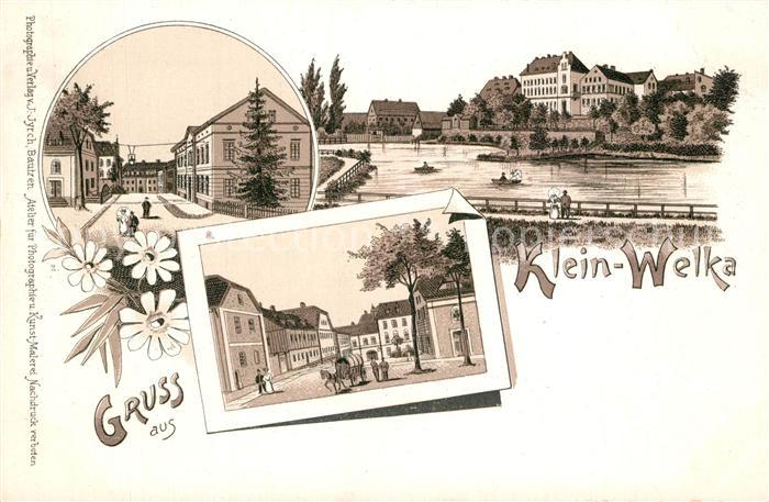 Kleinwelka Teilansichten Litho