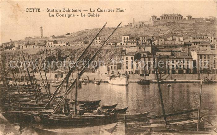 Cette Sete Station Balnéaire Quartier Haut La Consigne Le Gabès