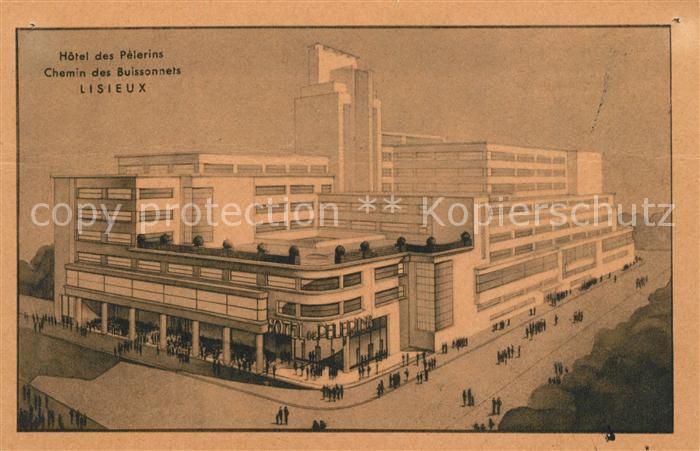 Lisieux Hôtel des Pèlerins Illustration
