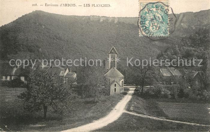 Les Planches-pres-Arbois Vue d ensemble Eglise