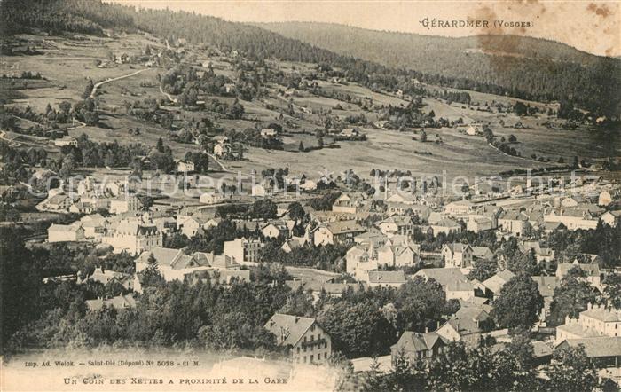 Gerardmer Vosges Un coin des Xettes a proximité de la gare