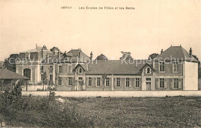 Imphy Les Ecoles de Filles et les Bains