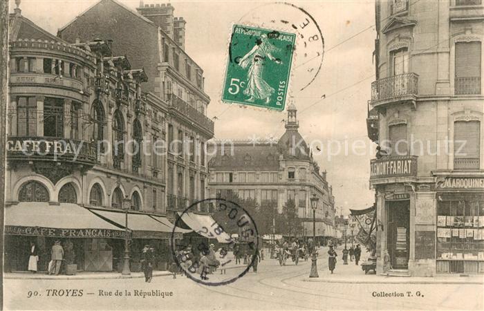 Troyes Aube Rue de la République