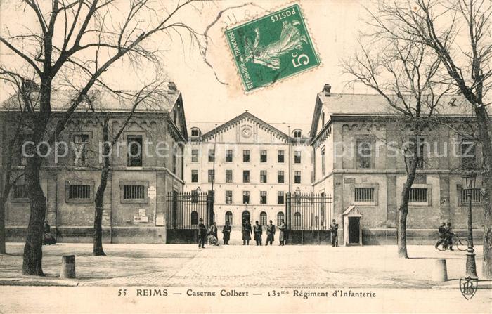 Reims Champagne Ardenne Caserne Colbert 132eme Régiment d_Infan