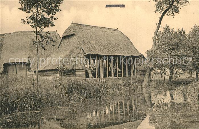 Hofstede Antwerpen Alter Bauernhof Partie am Wasser