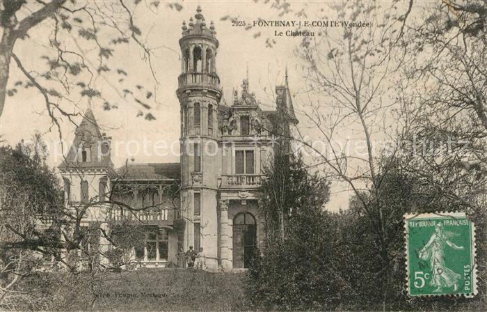 Fontenay-le-Comte Chateau Schloss