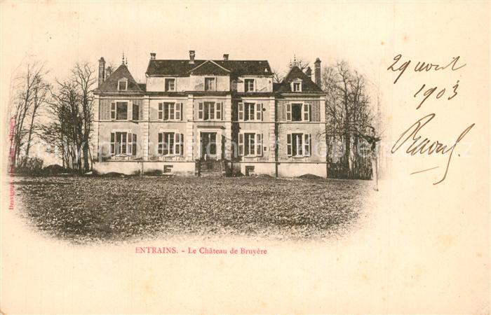 Entrains-sur-Nohain Chateau de Bruyere Schloss