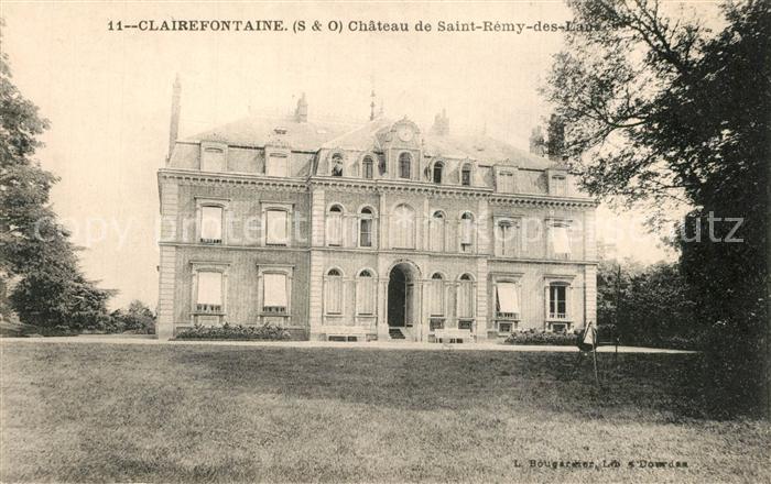 Clairefontaine-en-Yvelines Chateau de Saint Remy des Landes Schloss