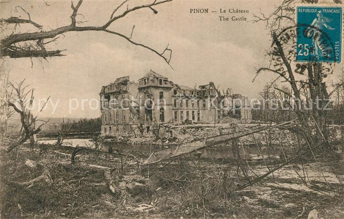Pinon Ruines du Chateau Schloss Ruinen
