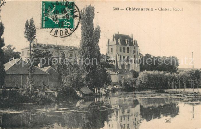 Chateauroux Indre Chateau Raoul Schloss