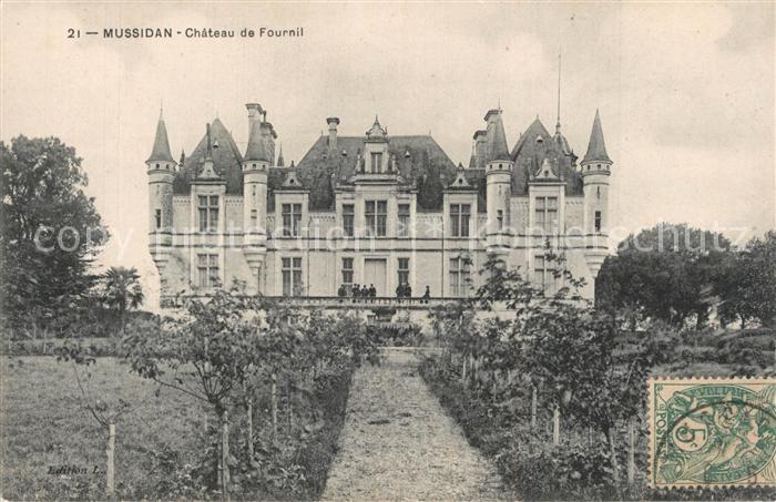 Mussidan Chateau de Fournil Schloss